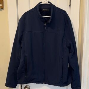 The North Fave Men's XXL Navy Fleece Jacket